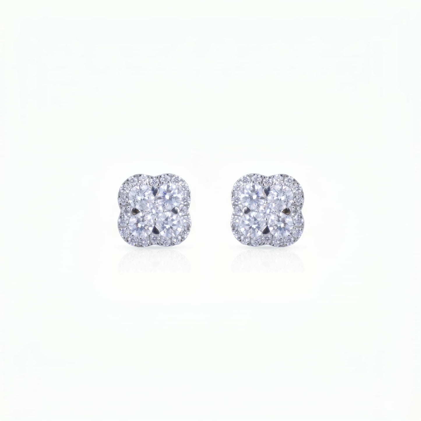 Lucky Bloom Diamond Studs