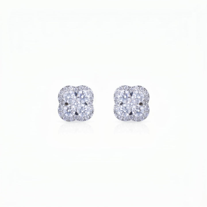 Lucky Bloom Diamond Studs