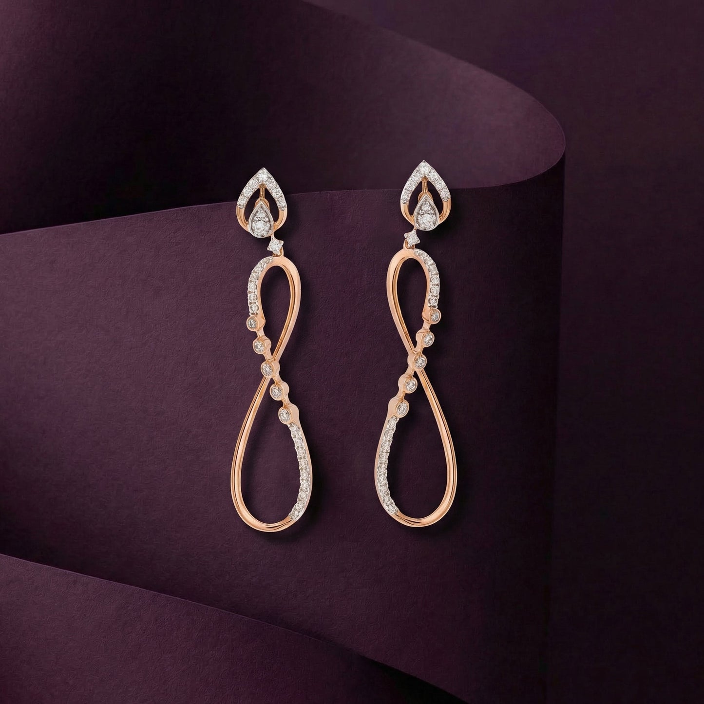 Astra Bloom Drop Earrings