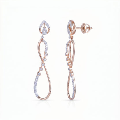Astra Bloom Drop Earrings