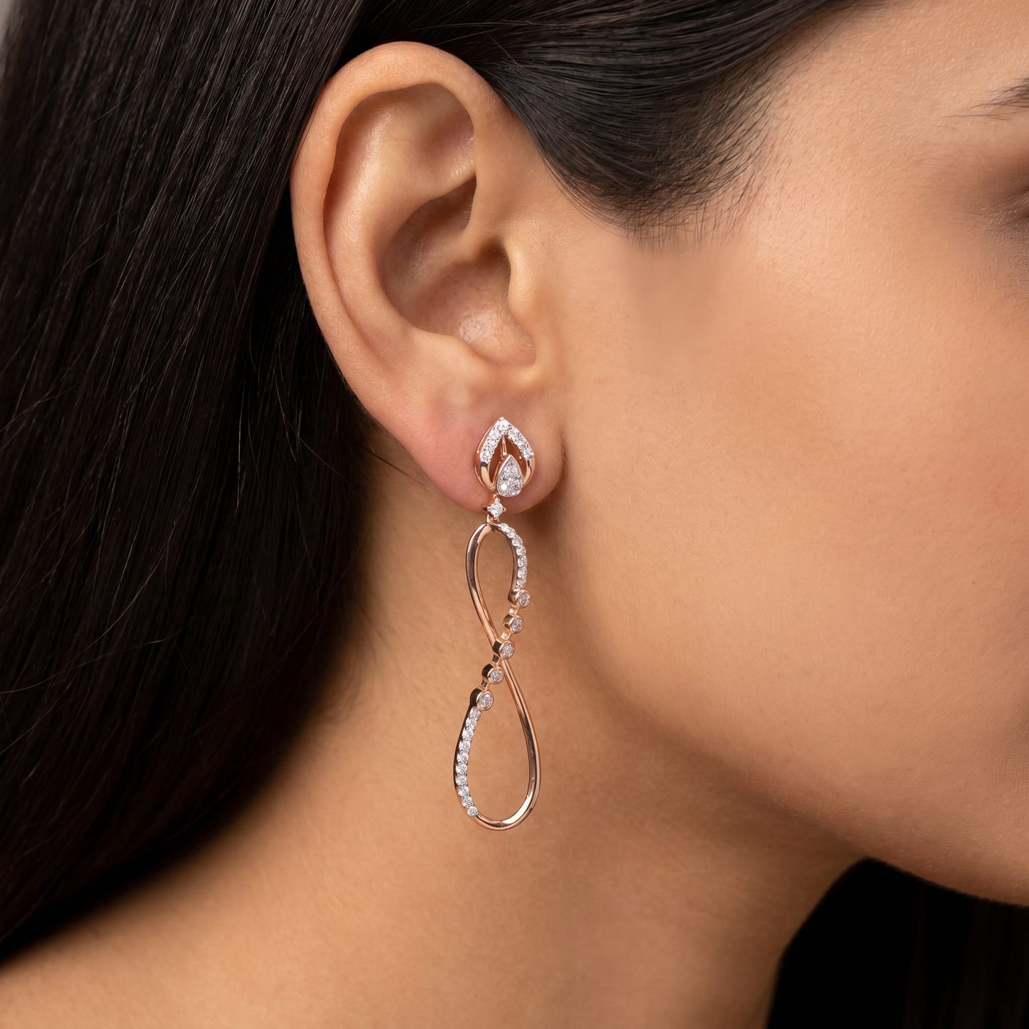 Astra Bloom Drop Earrings