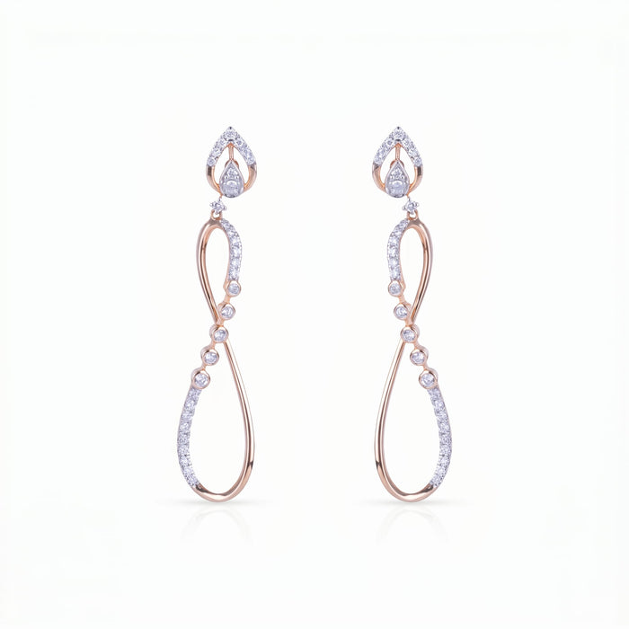 Astra Bloom Drop Earrings