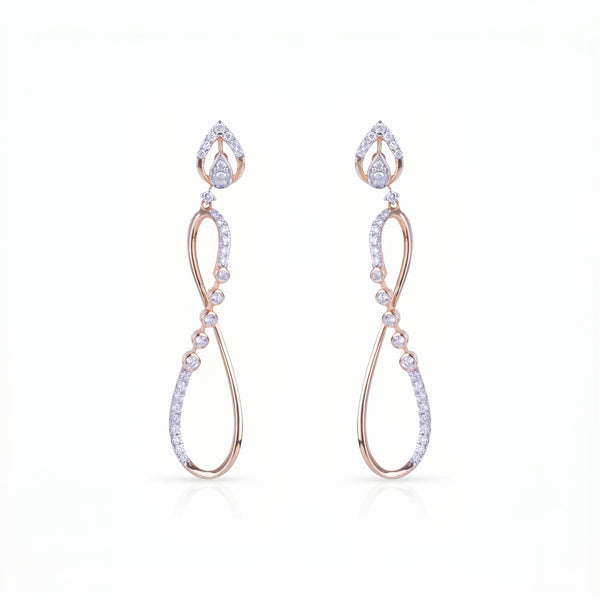 Astra Bloom Drop Earrings