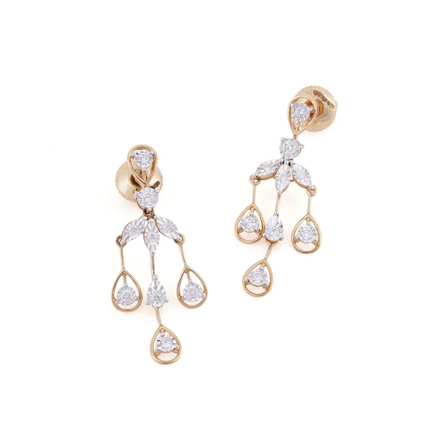 Aurora Tier Chandelier Earrings