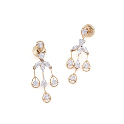 Aurora Tier Chandelier Earrings
