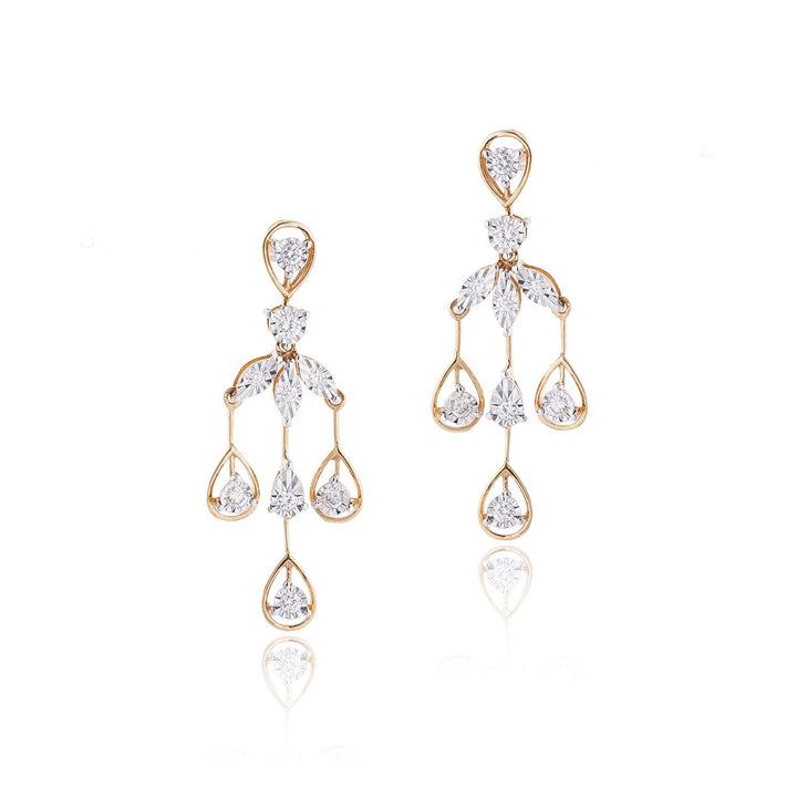 Aurora Tier Chandelier Earrings