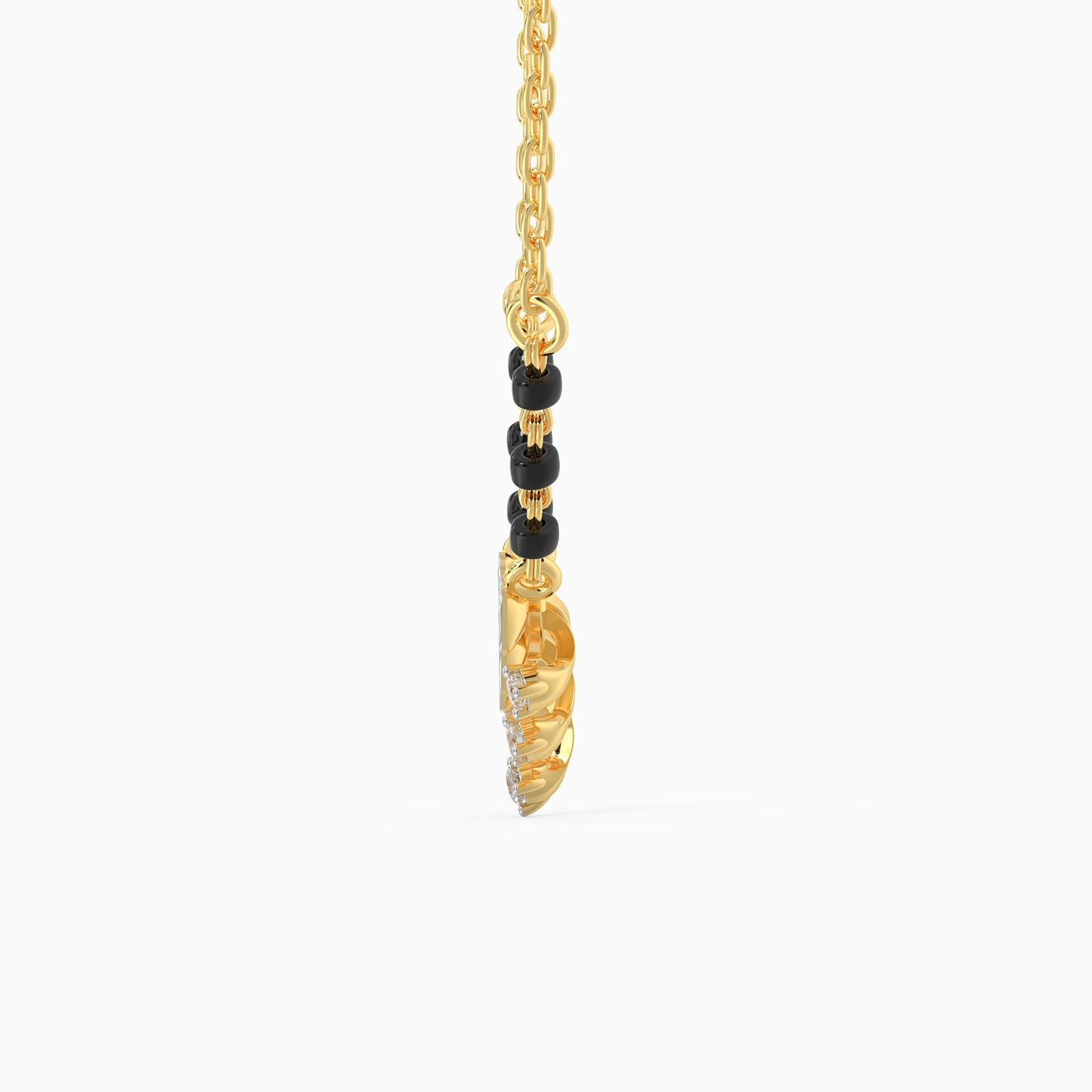 Gold Stilla Diamond Mangalsutra