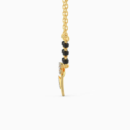 Gold Gaiety Diamond Mangalsutra
