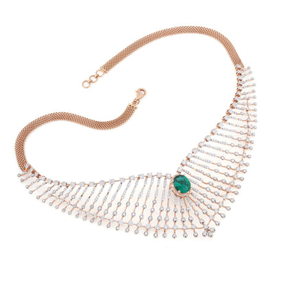 Emerald Cascade Necklace