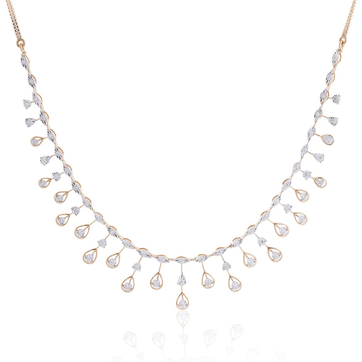 Dewdrop Cascade Diamond Necklace