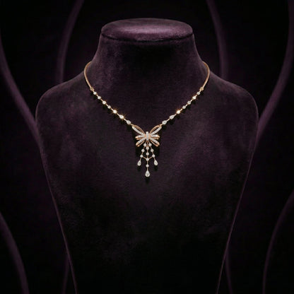 Whispering Ribbon Necklace