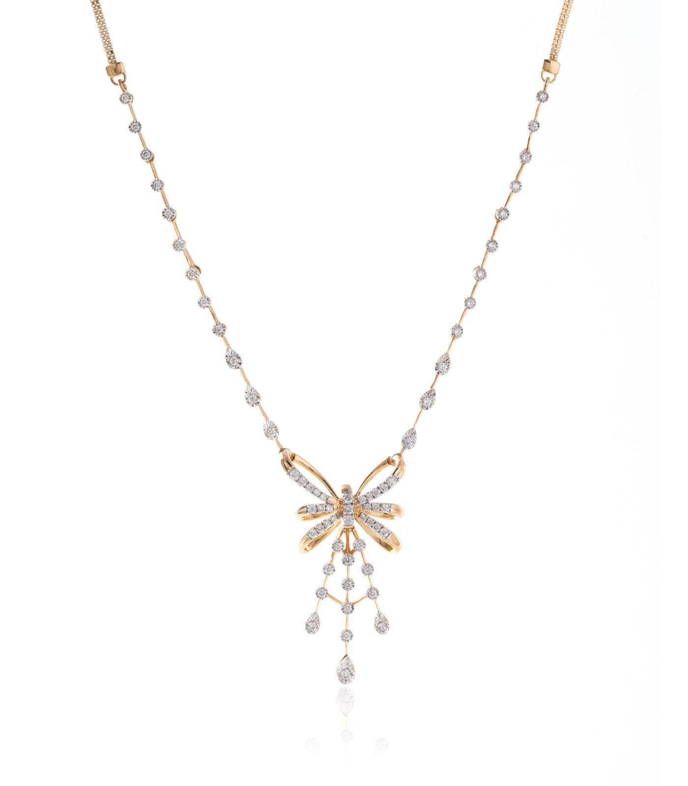 Whispering Ribbon Necklace
