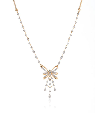 Whispering Ribbon Necklace