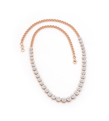 Gold Floral Bloom Necklace