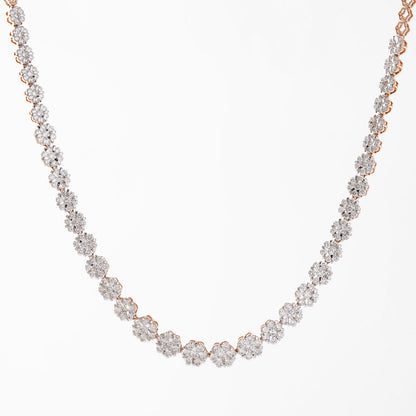 Gold Floral Bloom Necklace