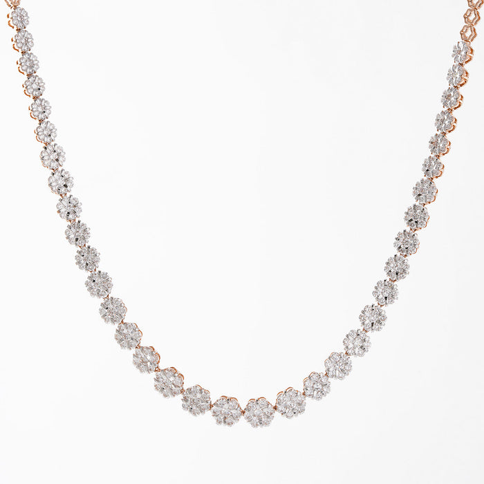 Gold Floral Bloom Necklace