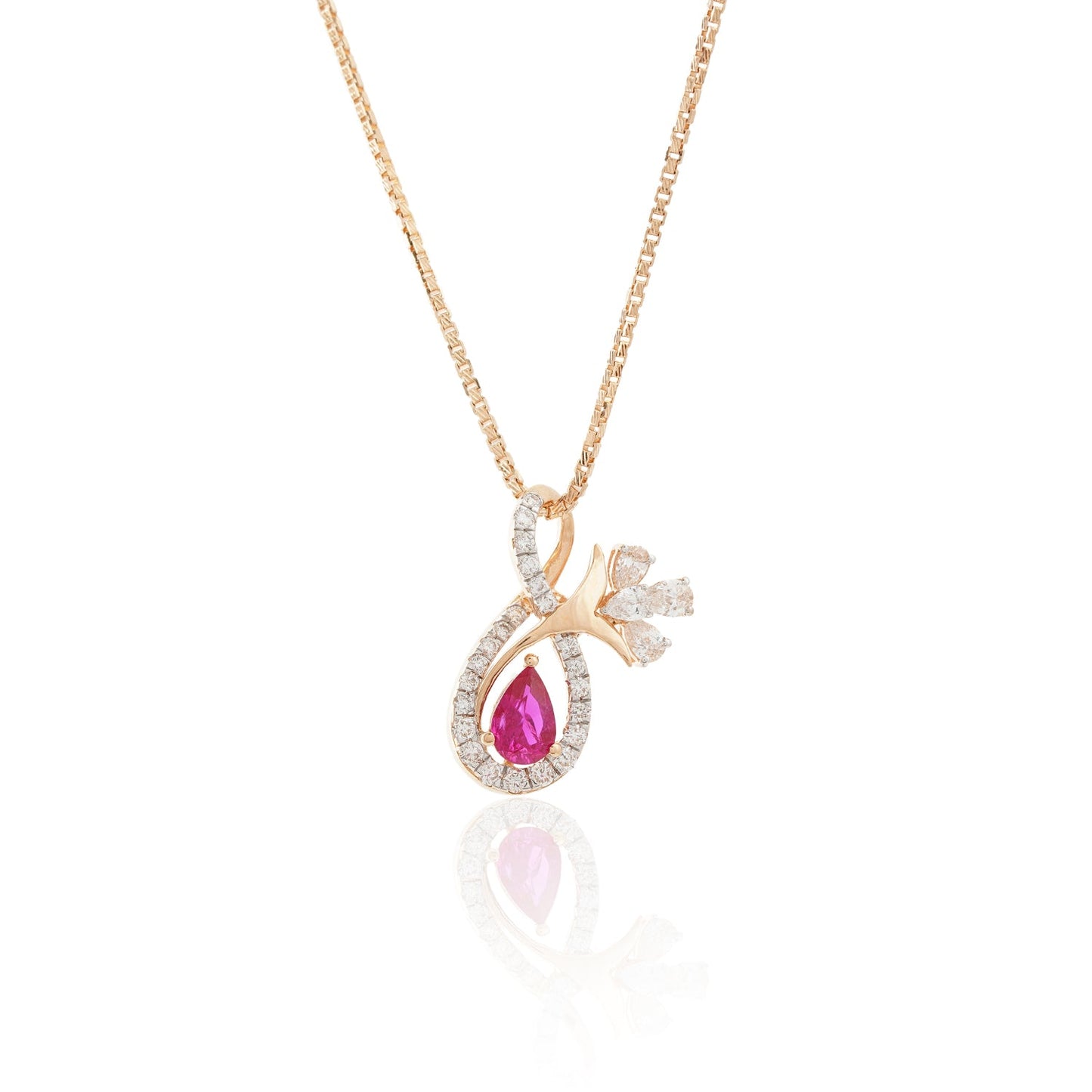 Noor Teardrop Bloom Pendant