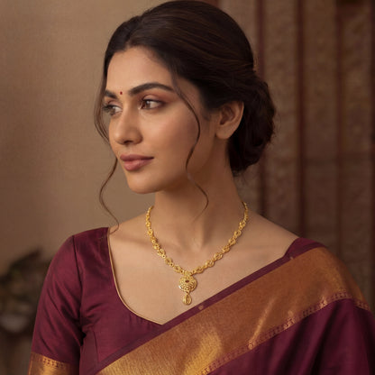 Aurevia Filigree Gold Necklace