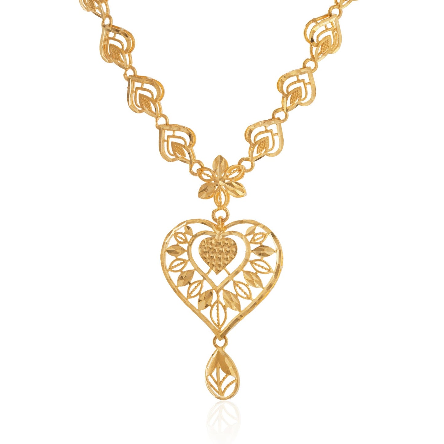 Averia Heart Gold Necklace