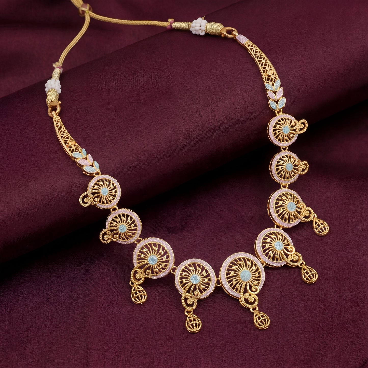 Celestial Radiance Gold Necklace