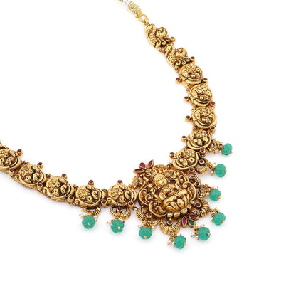 Padmashree Temple Gold Necklace