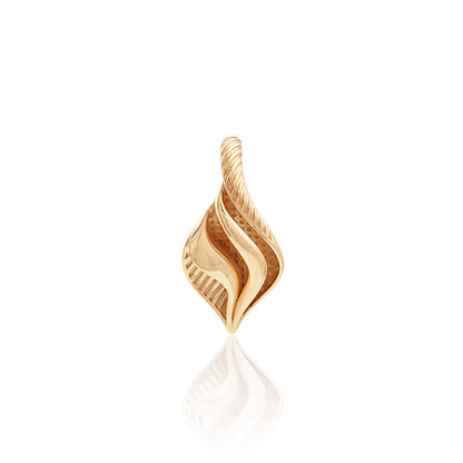Kanchan Wave Gold Pendant