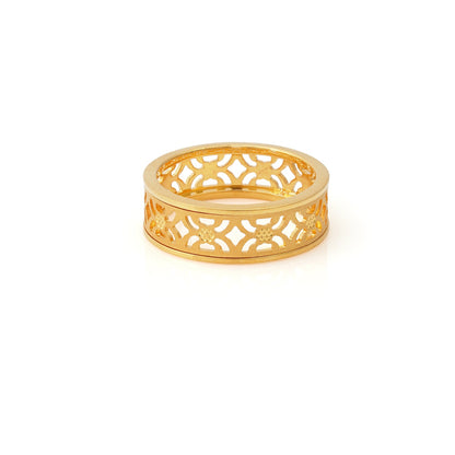 Rivaan Gold Band Ring