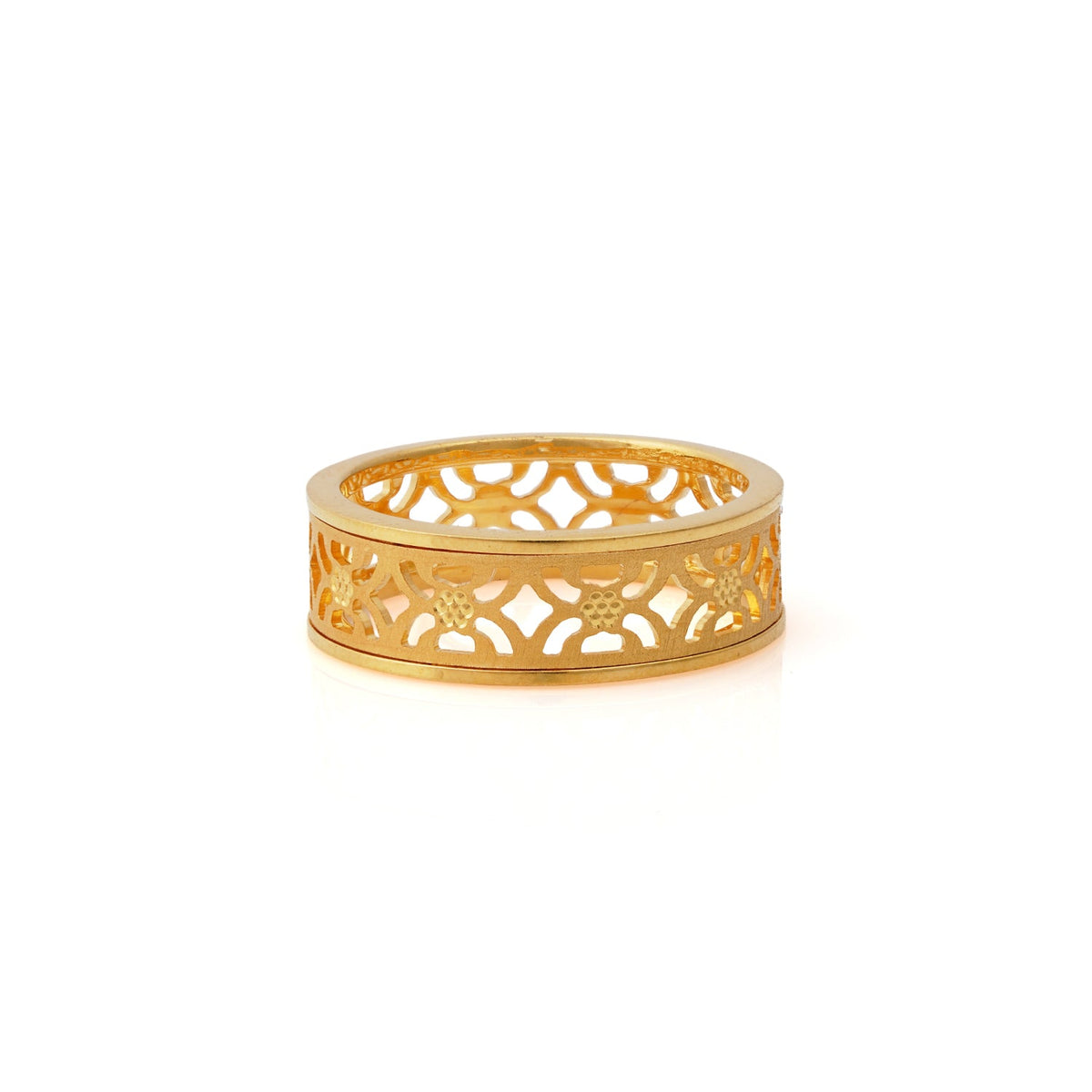 Rivaan Gold Band Ring
