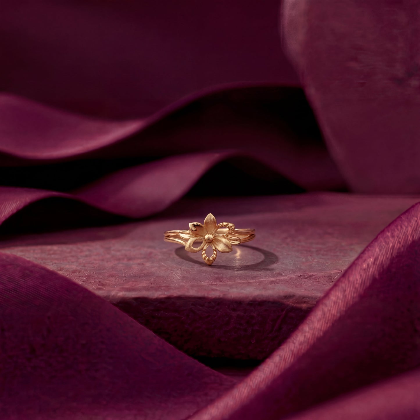 Vanya Bloom Gold Ring