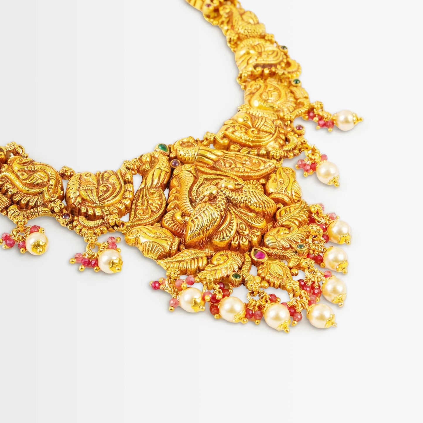 Golden Swarna Mayura Haar
