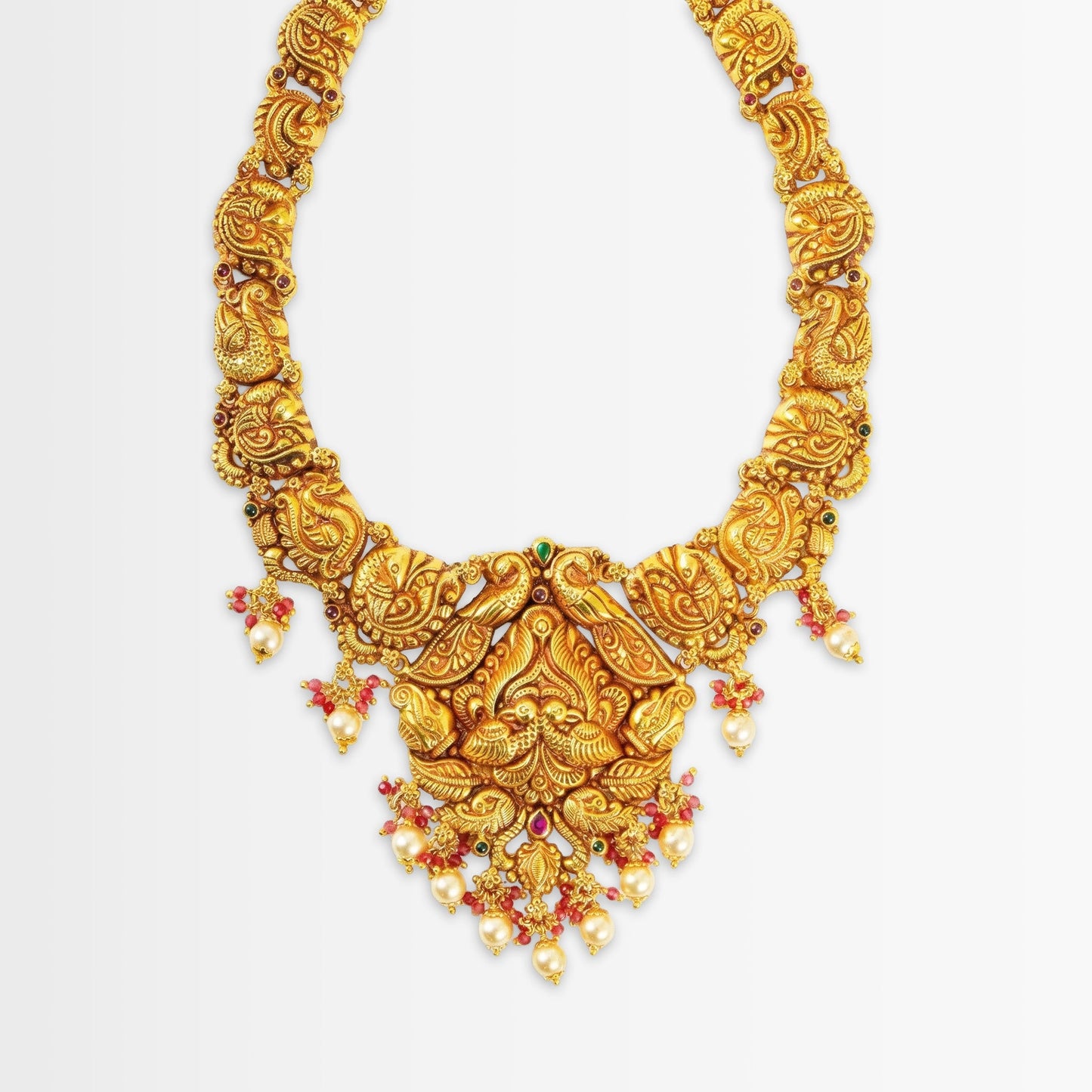 Golden Swarna Mayura Haar