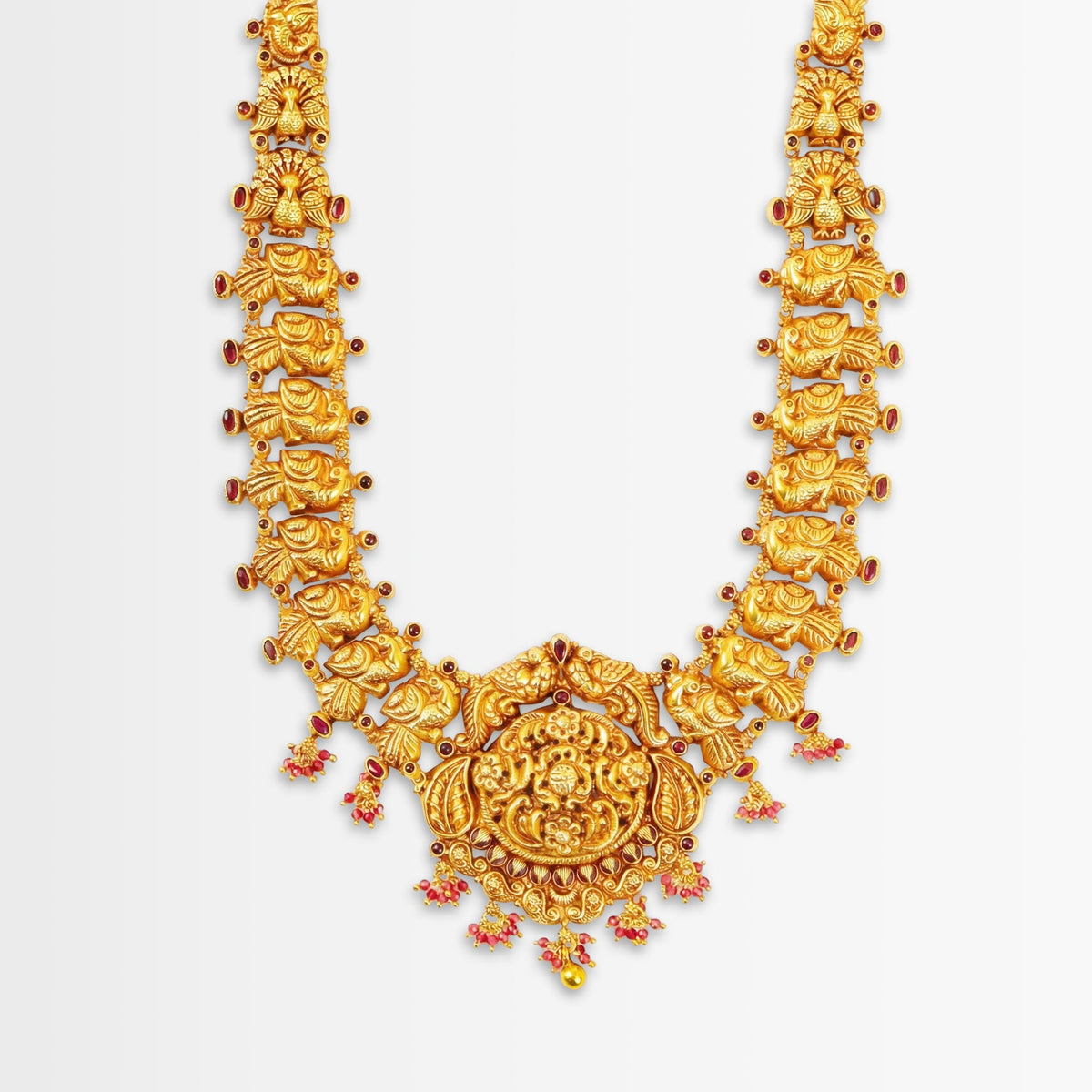 Golden Vedic Mayura Haar
