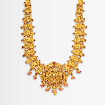 Golden Vedic Mayura Haar