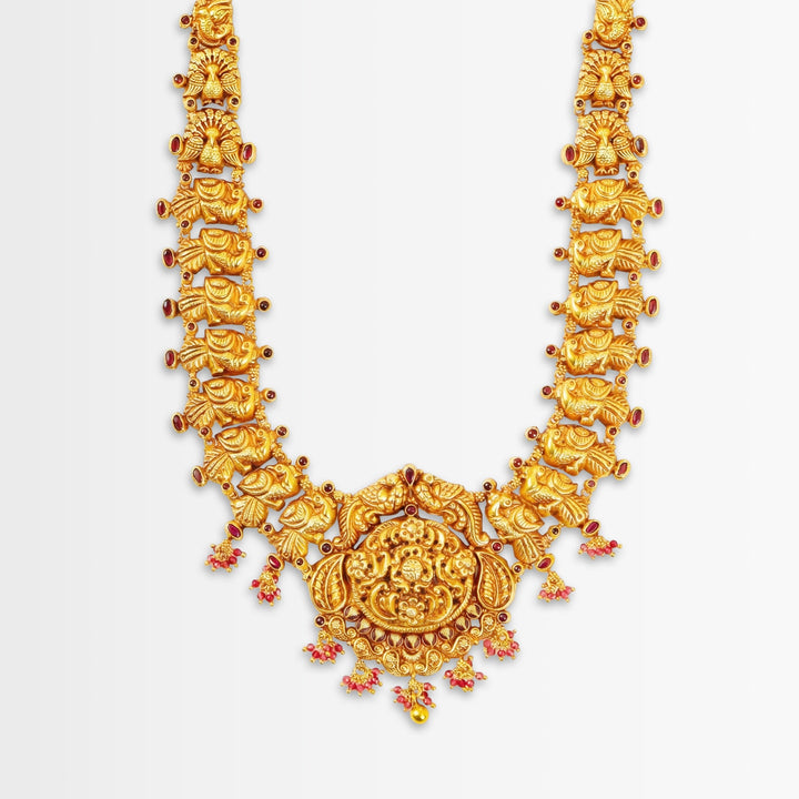 Golden Vedic Mayura Haar