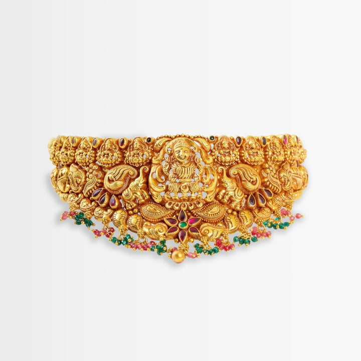 Golden Divine Lakshmi Choker