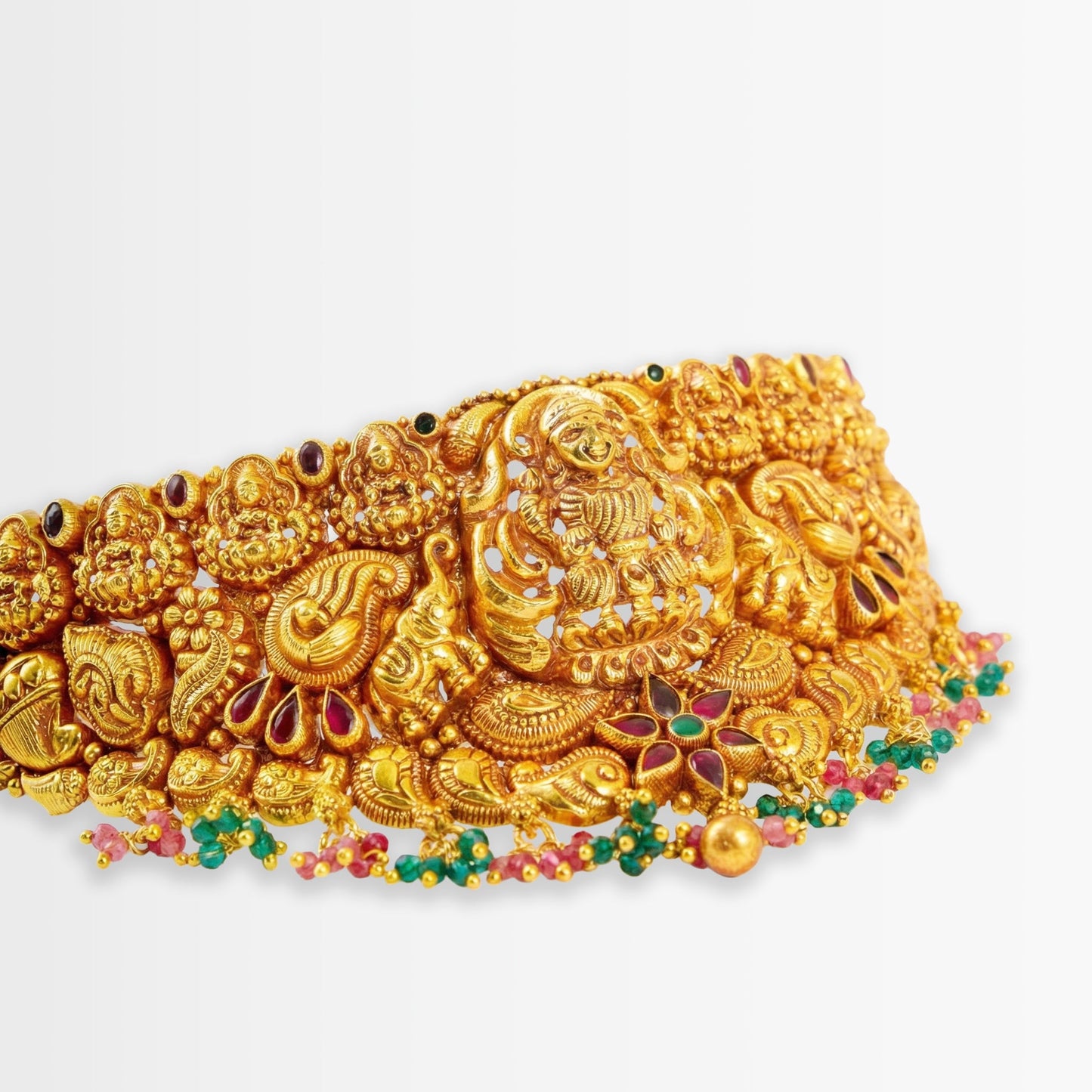 Golden Divine Lakshmi Choker