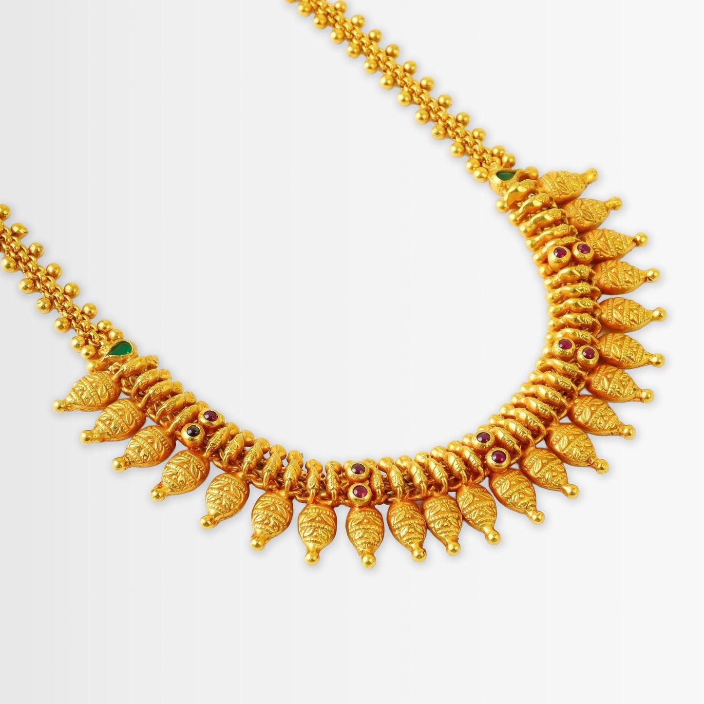 Golden Dainty Bead Haram