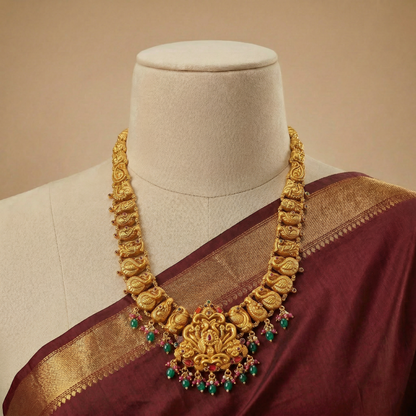 Golden Vaibhavi Temple Haar