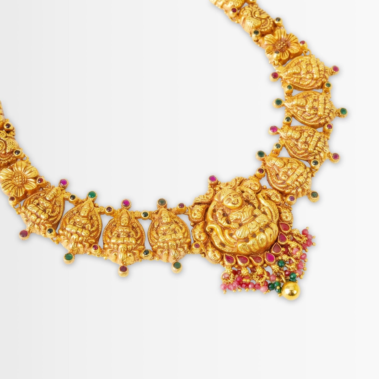 Golden Kaveri Divine Necklace