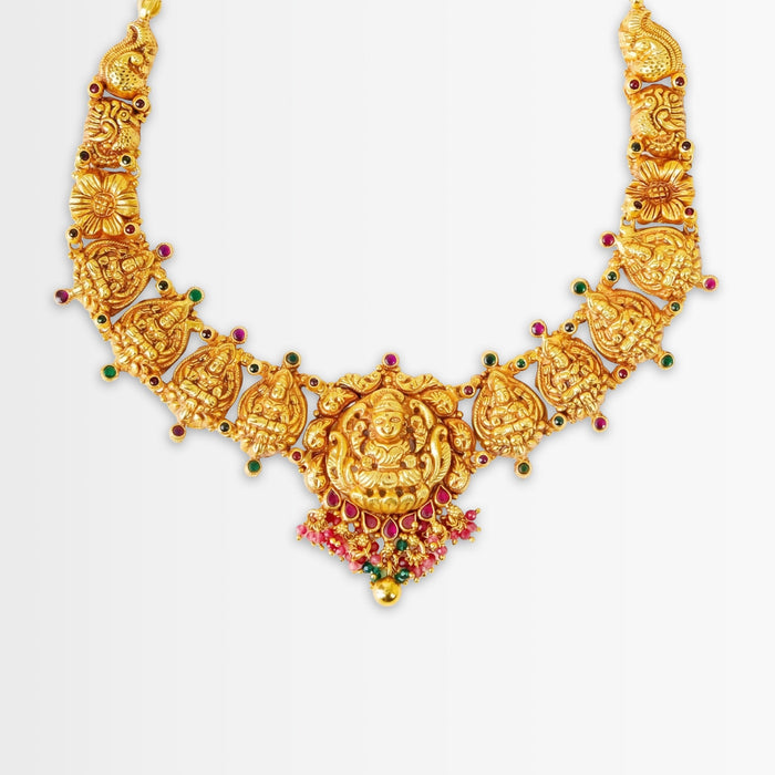 Golden Kaveri Divine Necklace