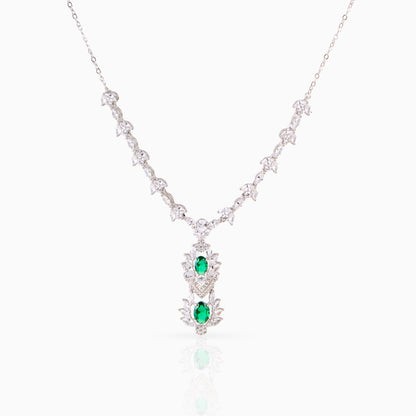 Emerald Linear Necklace