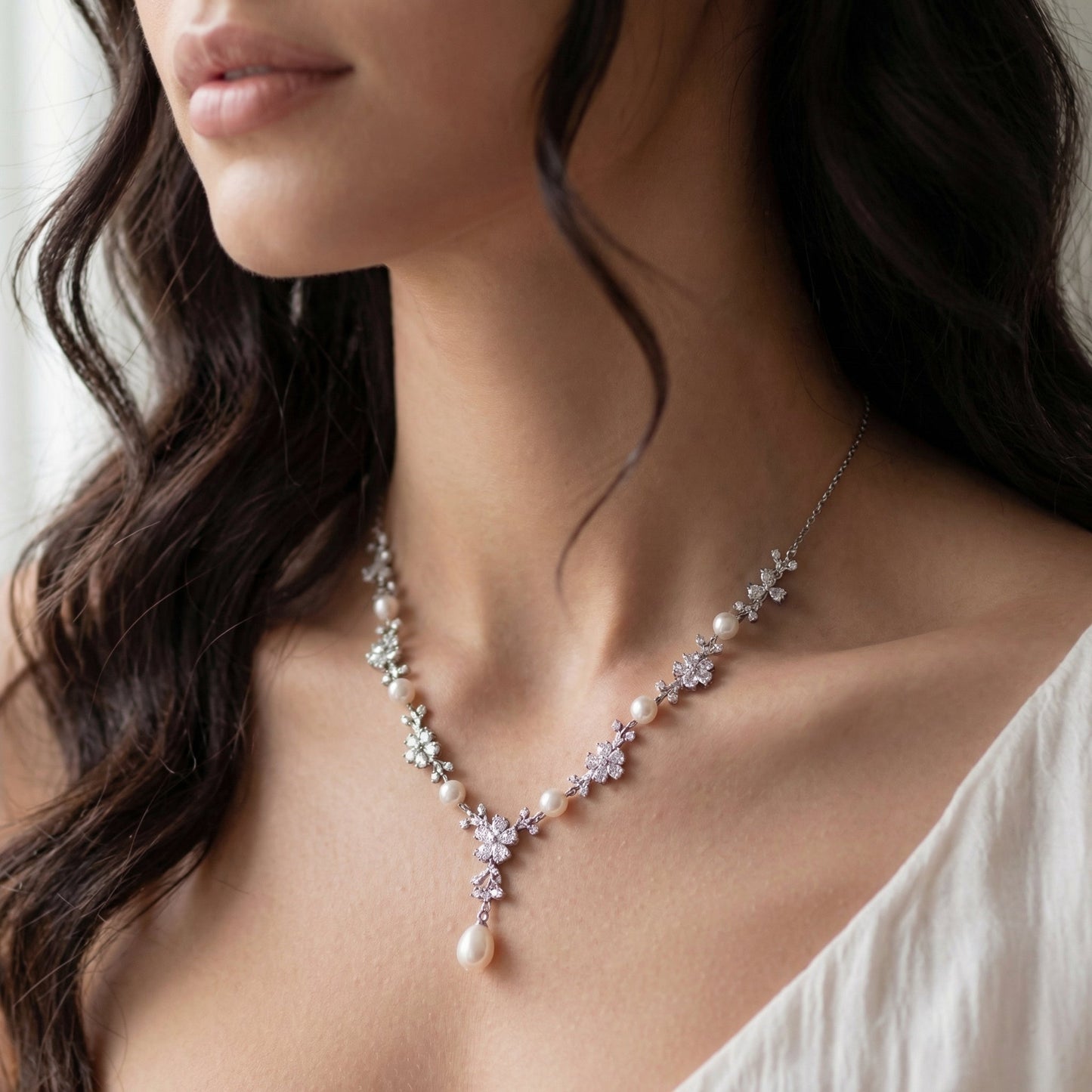 Blossom Pearl Necklace