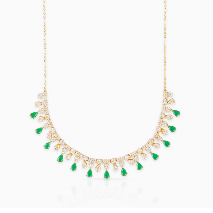 Emerald Cascade Necklace