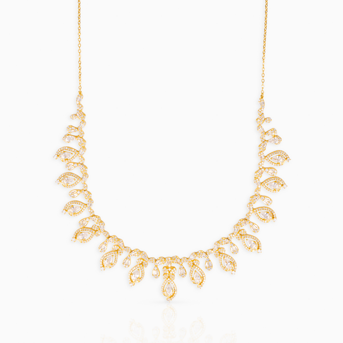 Golden Teardrop Necklace