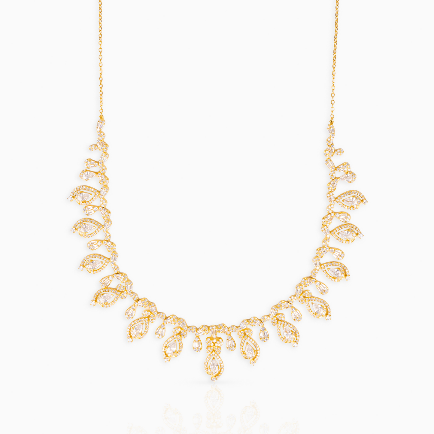 Golden Teardrop Necklace