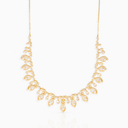 Golden Teardrop Necklace