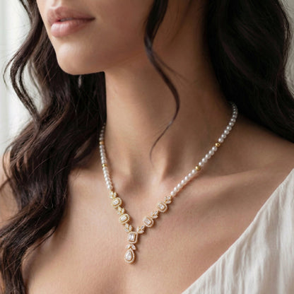 Pearl & Golden Heritage Necklace