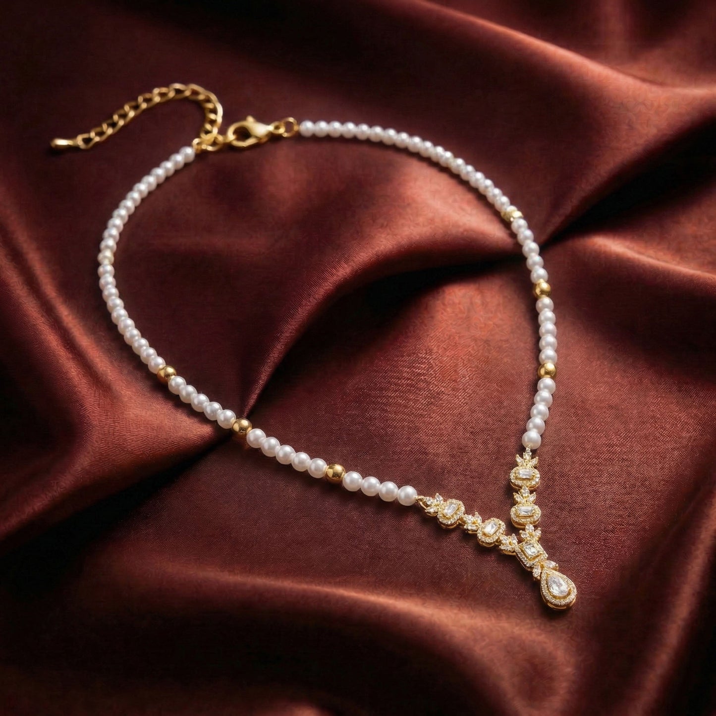 Pearl & Golden Heritage Necklace