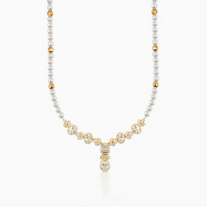 Pearl & Golden Heritage Necklace