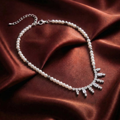 Pearl Fringe Necklace